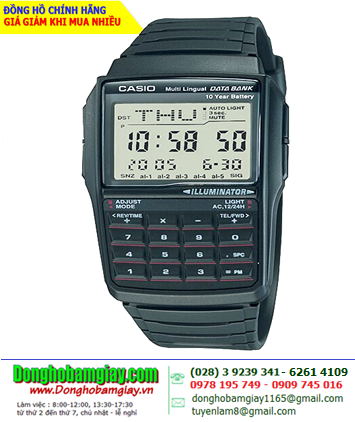 Casio DBC-32-1DF; Đồng hồ điện tử Casio DATABANK DBC-32-1DF chính hãng